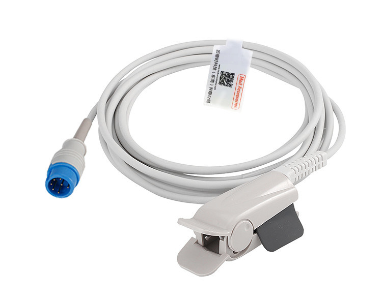 কারখানার সরবরাহ GE,Mindray,Edan,Goldway এবং আরও বড় জোনগুলির সাথে সামঞ্জস্যপূর্ণ পুনরায় ব্যবহারযোগ্য স্পো2 সেন্সর