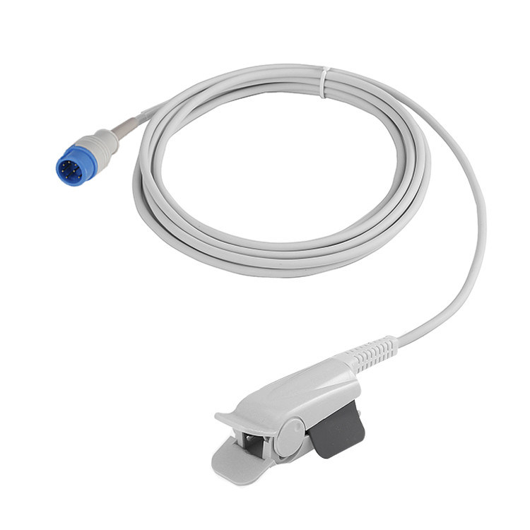 কারখানার সরবরাহ GE,Mindray,Edan,Goldway এবং আরও বড় জোনগুলির সাথে সামঞ্জস্যপূর্ণ পুনরায় ব্যবহারযোগ্য স্পো2 সেন্সর