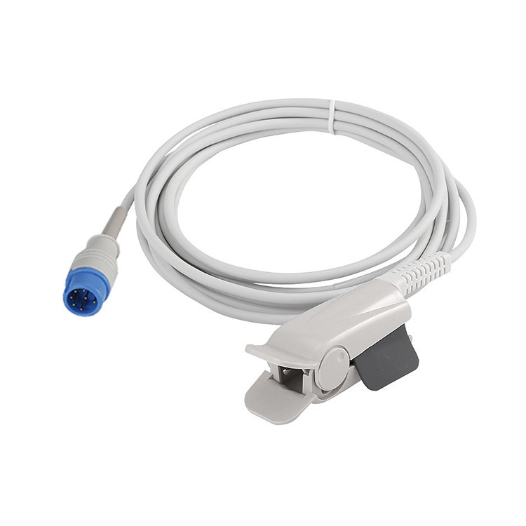 কারখানার সরবরাহ GE,Mindray,Edan,Goldway এবং আরও বড় জোনগুলির সাথে সামঞ্জস্যপূর্ণ পুনরায় ব্যবহারযোগ্য স্পো2 সেন্সর