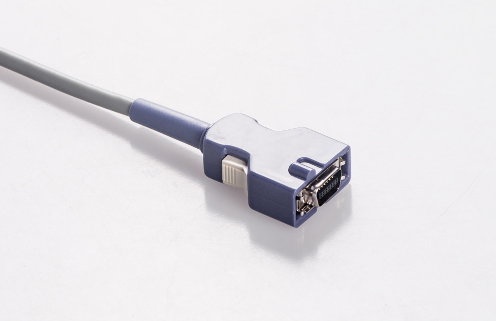 DOC-10 প্রাকটিক্যাল Nellcor Spo2 ক্যাবল, 14 পিন পালস অক্সিমিটার তারের