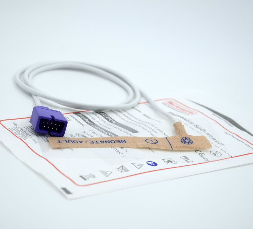 পোর্টেবল নেলকোর পেডিয়াট্রিক স্পো2 সেন্সর অ-বিষাক্ত একক অক্সিমিটার সেন্সর