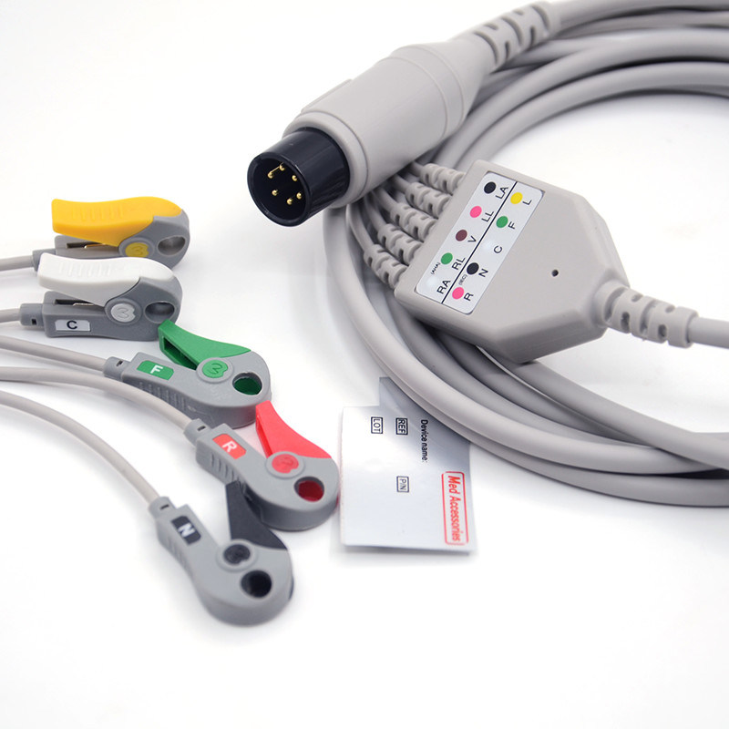 মাইন্ড্রে পোর্টেবল স্পো২ প্রোব সেন্সর গোলাকার সংযোগকারী পালস অক্সিমিটার ক্যাবল