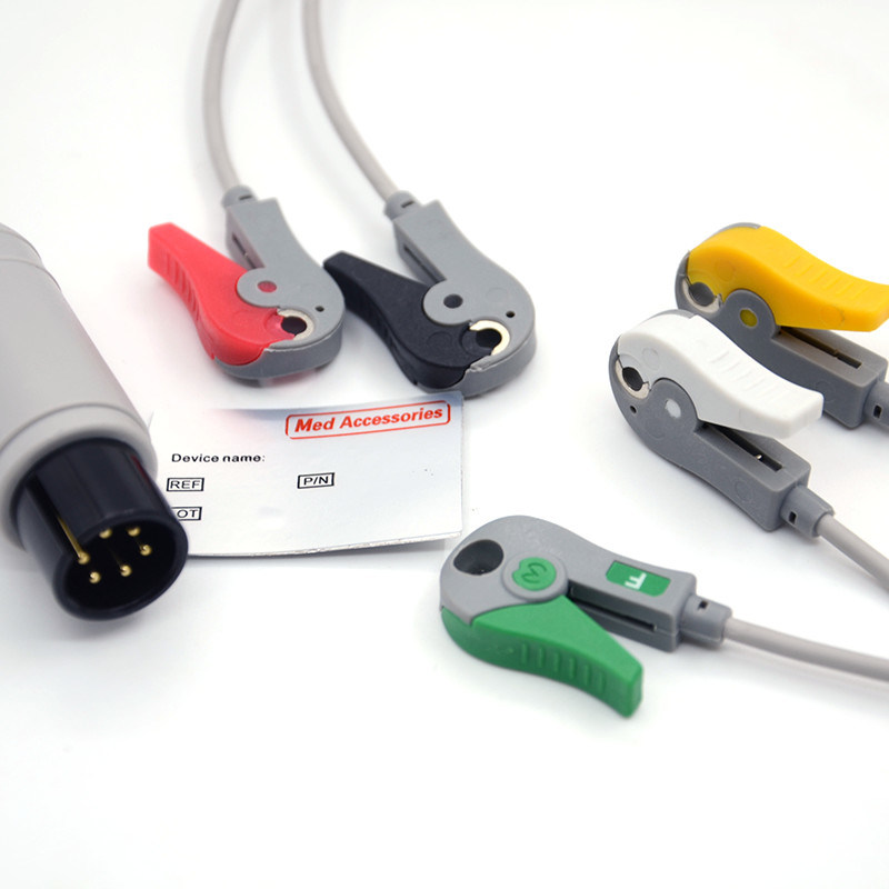 মাইন্ড্রে পোর্টেবল স্পো২ প্রোব সেন্সর গোলাকার সংযোগকারী পালস অক্সিমিটার ক্যাবল