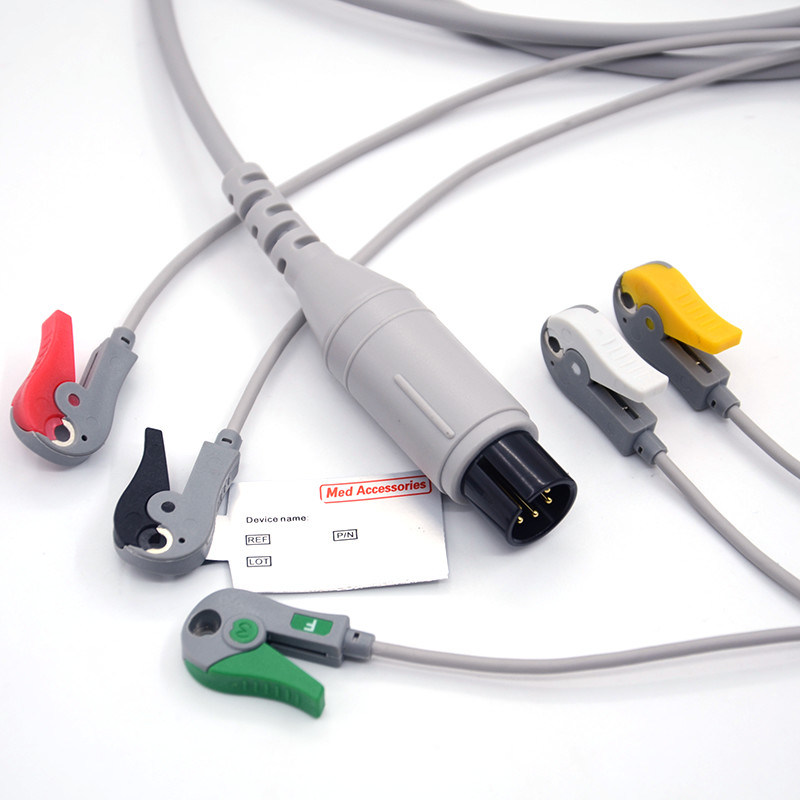 মাইন্ড্রে পোর্টেবল স্পো২ প্রোব সেন্সর গোলাকার সংযোগকারী পালস অক্সিমিটার ক্যাবল