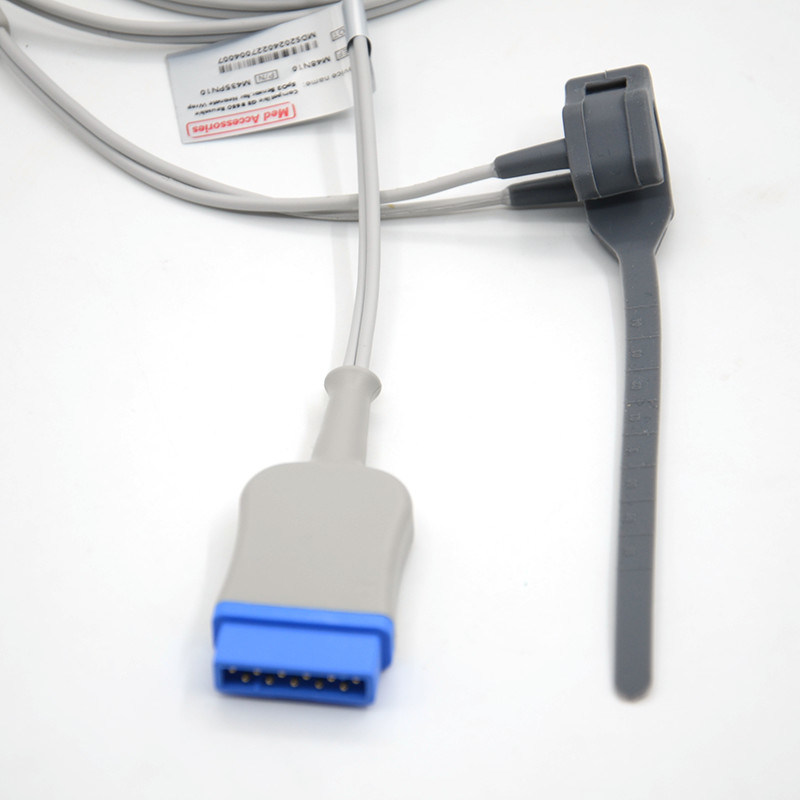 প্রাপ্তবয়স্ক নরম টিপ Spo2 সেন্সর 11 পিন পালস অক্সিমিটার প্রোব ল্যাটেক্স মুক্ত পুনরায় ব্যবহারযোগ্য নবজাতক আবরণ