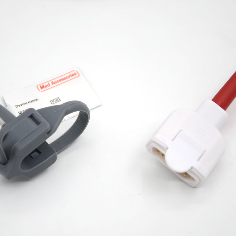 নমুনা বিনামূল্যে গরম বিক্রয় স্পো 2 সেন্সর পুনরায় ব্যবহারযোগ্য Radical-7 Rad-87 Rad-57 সামঞ্জস্যপূর্ণ Masim Neonate Wrap SpO2 সেন্সর সহ