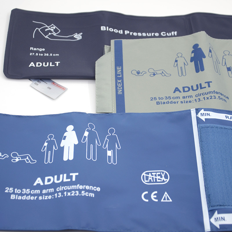কাস্টমাইজযোগ্য সংযোগকারী পুনরায় ব্যবহারযোগ্য নন-ইনভ্যাসিভ রক্তচাপ ম্যানচেট টিউব সহ প্রাপ্তবয়স্ক থেকে নবজাতকের জন্য