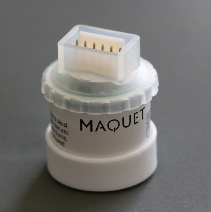 উচ্চ মানের টেকসই প্লাস্টিকের মূল মেডিকেল অক্সিজেন সেন্সর R125P03-002 MAX-250E