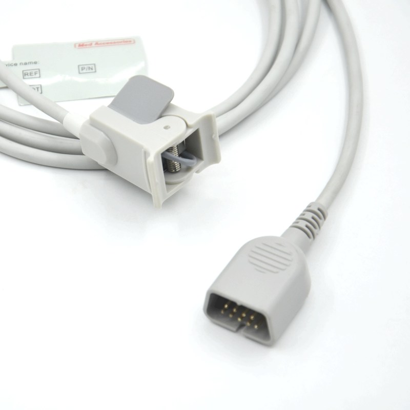 নির্মাতা মনিটর আনুষাঙ্গিক শিশুদের আঙুল সামঞ্জস্যপূর্ণ নিহন কোহডেন 9 পিন পুনরায় ব্যবহারযোগ্য স্পো 2 সেন্সর