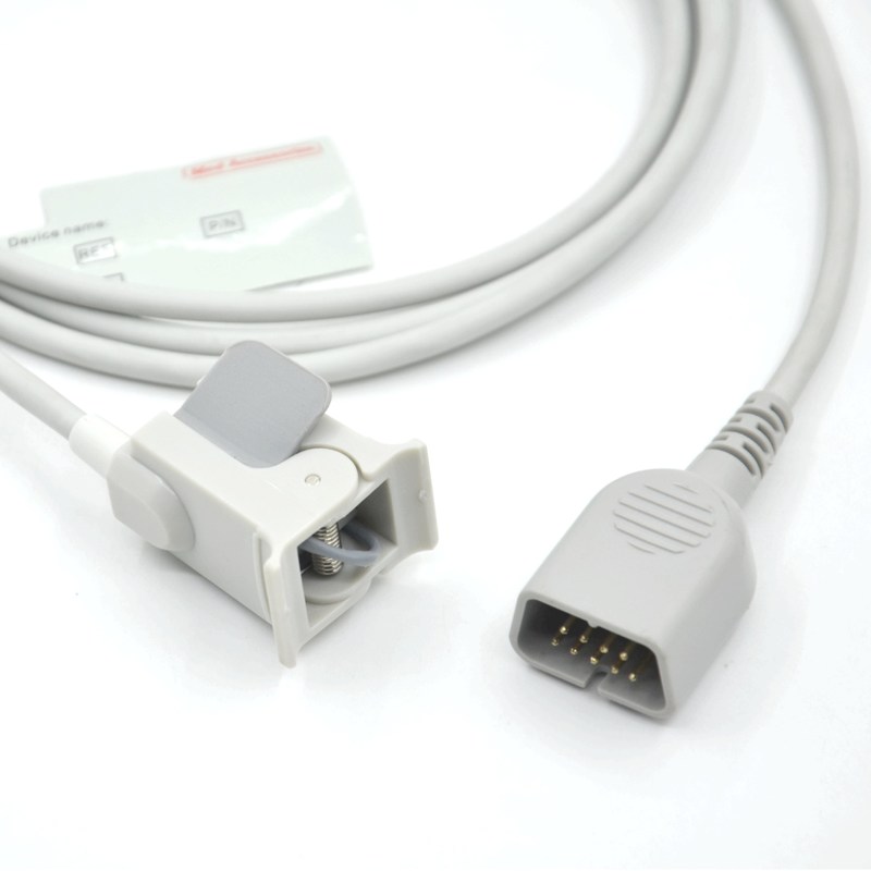 নির্মাতা মনিটর আনুষাঙ্গিক শিশুদের আঙুল সামঞ্জস্যপূর্ণ নিহন কোহডেন 9 পিন পুনরায় ব্যবহারযোগ্য স্পো 2 সেন্সর