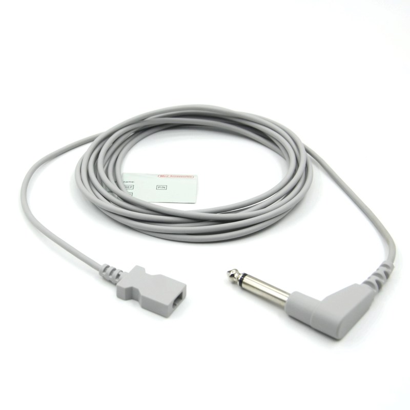 সামঞ্জস্যপূর্ণ YSI 400 ডাবল পিন সংযোগকারী তাপমাত্রা অ্যাডাপ্টার ক্যাবল