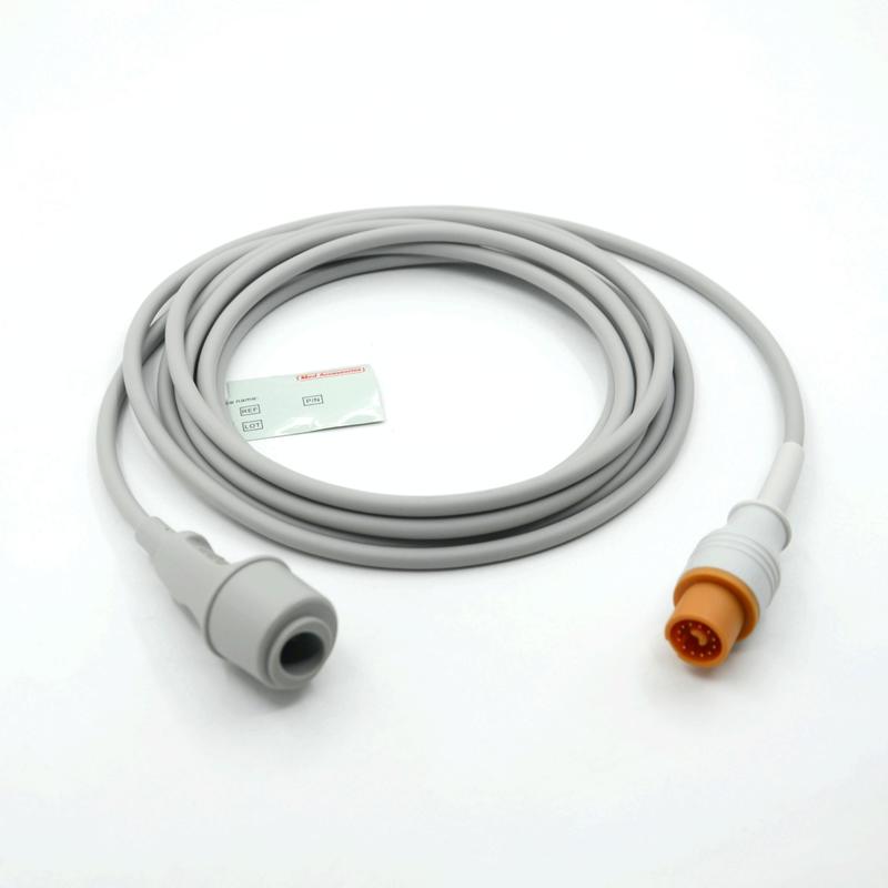 মেডিকেল মনিটর আনুষঙ্গিক ব্যবহারিক ধূসর রঙ উপযুক্ত ফুকুদা থেকে এডওয়ার্ড মাল্টি ফাংশন আইবিপি কেবল