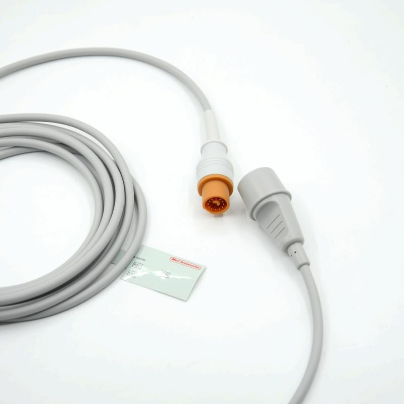 মেডিকেল মনিটর আনুষঙ্গিক ব্যবহারিক ধূসর রঙ উপযুক্ত ফুকুদা থেকে এডওয়ার্ড মাল্টি ফাংশন আইবিপি কেবল