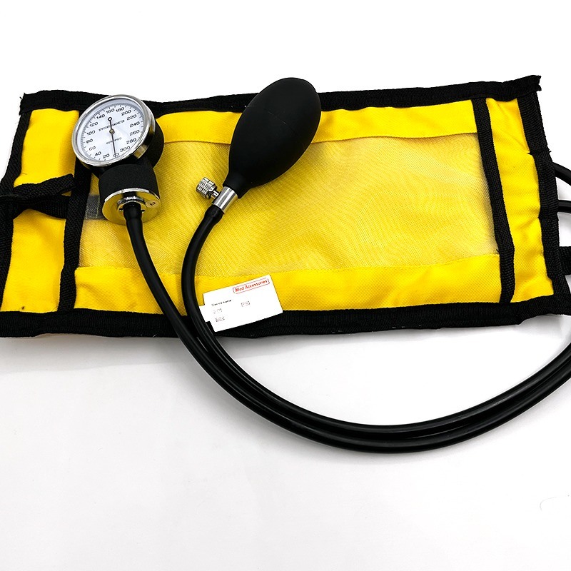 হাসপাতালের সরঞ্জাম টিপিইউ পুনরায় ব্যবহারযোগ্য ম্যানুয়াল চাপ ইনফিউশন ব্যাগ, অ্যানেরয়েড গেজ সহ চাপ ইনফিউশন ব্যাগ