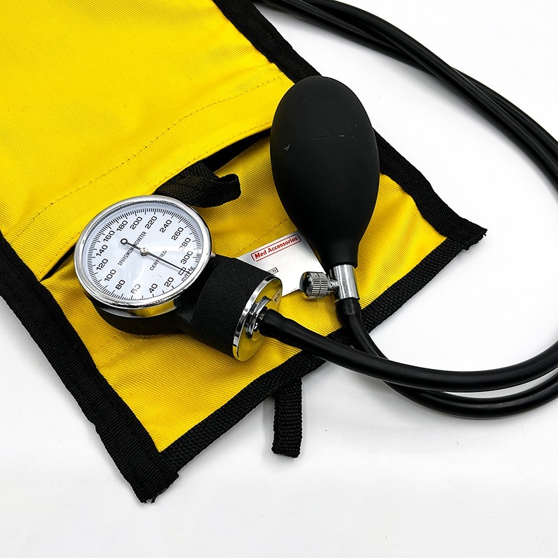 হাসপাতালের সরঞ্জাম টিপিইউ পুনরায় ব্যবহারযোগ্য ম্যানুয়াল চাপ ইনফিউশন ব্যাগ, অ্যানেরয়েড গেজ সহ চাপ ইনফিউশন ব্যাগ