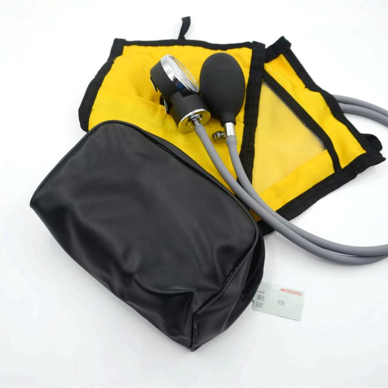 হাসপাতালের সরঞ্জাম টিপিইউ পুনরায় ব্যবহারযোগ্য ম্যানুয়াল চাপ ইনফিউশন ব্যাগ, অ্যানেরয়েড গেজ সহ চাপ ইনফিউশন ব্যাগ