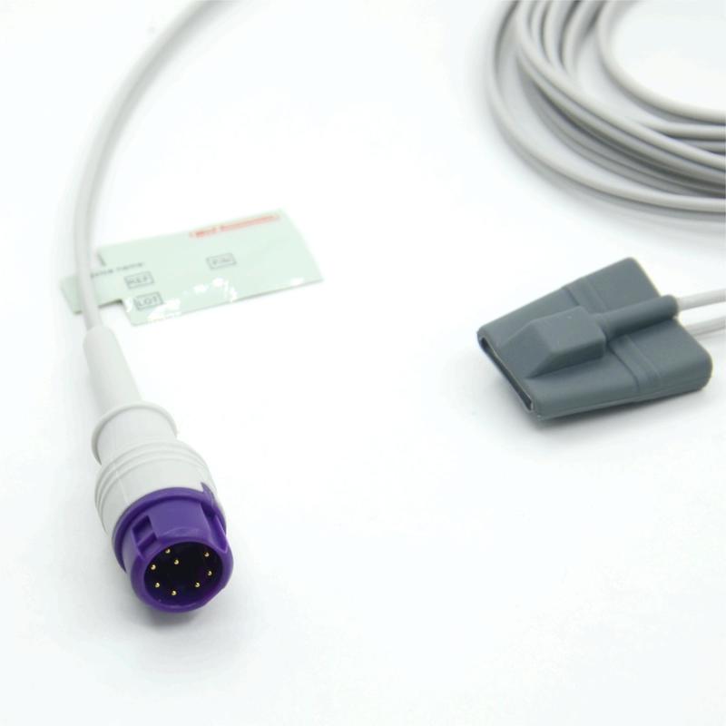 সামঞ্জস্যপূর্ণ মাইন্ড্রে ইপিএম 15 পুনরায় ব্যবহারযোগ্য পেডিয়াট্রিক নরম প্রস্তুতকারক মনিটর আনুষাঙ্গিক SpO2 সেন্সর